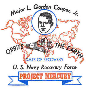 Project Mercury MA-9 Gordon Cooper May 16 1963 USS Kearsarge